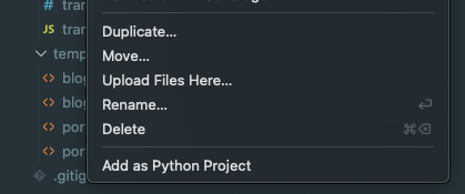 EZ File Upload Context Menu